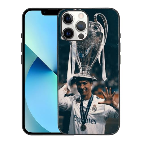 CSPDUJIADIY Kompatibel mit iPhone 12 Pro Max, seidig-weiche Ganzkörper-Schutzhülle (Super-Famous-Ronaldo-Star-10) von CSPDUJIADIY