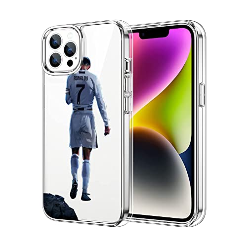 CSPDUJIADIY Kompatibel mit iPhone 15 Pro, seidig-weiche Haptik, Ganzkörper-Schutzhülle, transparent (Super-Famous-Ronaldo-Star-2) von CSPDUJIADIY
