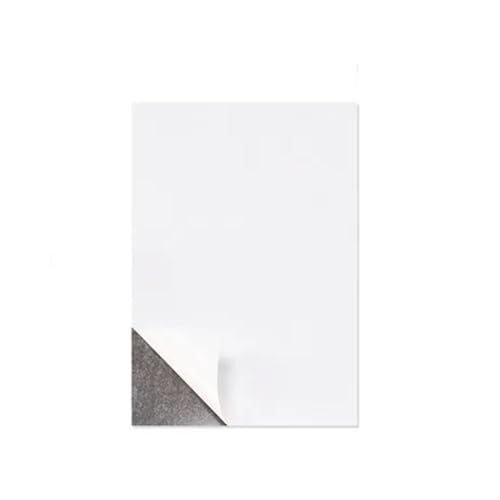 Magnetfolie for Kühlschrankfotos und Bilder, schwarzes Magnetpad for Ausschneiden WeißE Magnetische Tafeln (Color : With stickers 1.5) von CSSHNL