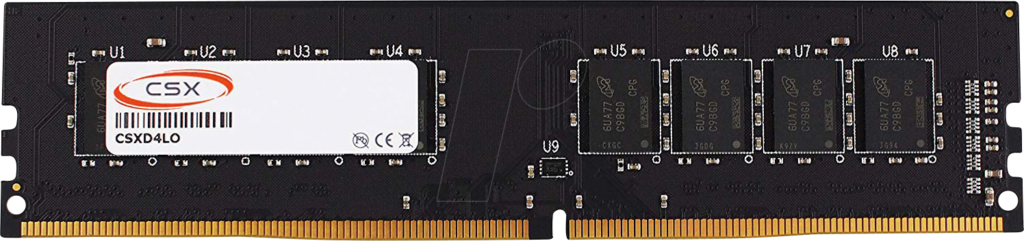 40CS0824-1017-2 - CSX 8GB DDR4-2400MHz DIMM 40CS0824-1017-2 - CSX 8GB DDR4-2400MHz DIMM von CSX
