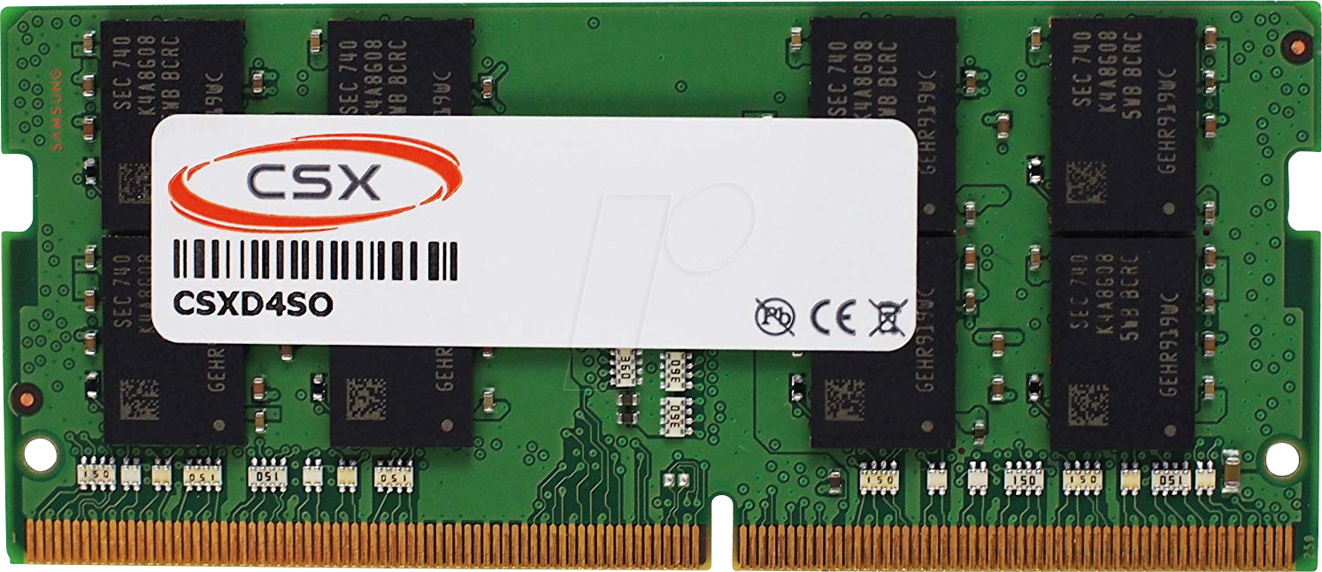 41CS0832-1022 - CSX 8GB DDR4-3200MHz SODIMM 41CS0832-1022 - CSX 8GB DDR4-3200MHz SODIMM von CSX