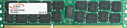 CSX CSXD3RG1066-1R4-4GB 4GB DDR3-1066MHz PC3-8500R 1Rx4 512Mx4 18Chip 240pin CL7 1.5V ECC REGISTERED DIMM Arbeitsspeicher von CSX