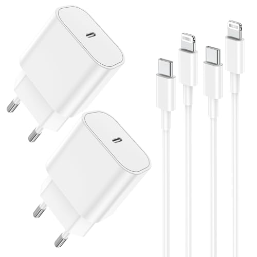 2Pack iPhone Ladegerät mit Ladekabel Original 3m, 20W USB C Schnellladekel Schnellladegerät Netzteil Stecker Adapter für Apple iPhone 14 Pro Max/14 Plus/13 Pro/12 Mini/11/iPad 2Pack iPhone Ladegerät mit Ladekabel Original 3m, 20W USB C Schnellladekel Schnellladegerät Netzteil Stecker Adapter für Apple iPhone 14 Pro Max/14 Plus/13 Pro/12 Mini/11/iPad von CSXZCOON