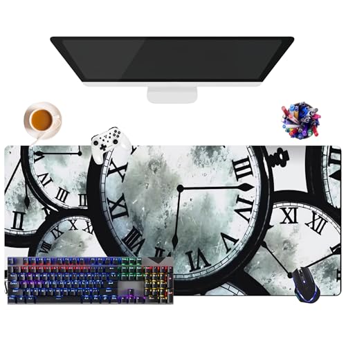 Mauspad Anime Steins Gate Makise Kurisu Christina | Gaming-Mauspad XL (35,4 x 15,7 x 0,12 Zoll) | für Büro, Studium & Zuhause | rutschfeste Unterseite + weiche Oberfläche (1) von CSYJYMCFX
