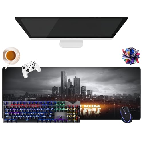 Tarkov Escape Mauspad, extra groß, XL (31,5 x 11,8 x 0,12 Zoll) | für Büro, Studium & Zuhause | rutschfeste Unterseite + weiche Oberfläche (2) von CSYJYMCFX