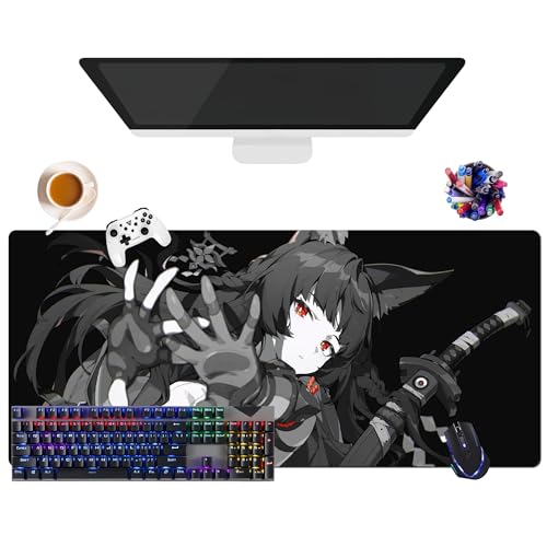 Zenless Zone Zero Gaming-Mauspad, extra groß, XL (35,4 x 15,7 x 0,12 Zoll) | für Büro, Studium & Zuhause | rutschfeste Unterseite + weiche Oberfläche (2) von CSYJYMCFX