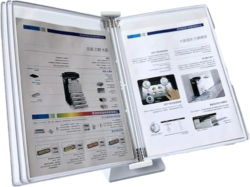 Wandhalterung Referenzsystem, Akten-Organizer for den Schreibtisch – Schreibtisch-Referenz-Organizer, A4-Wandablage, for 10 Blatt A4-Papier(White) von CSYQPDMBDL