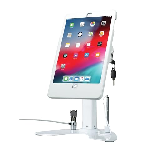CTA Digital Dual Security Kiosk-Ständer weiß iPad 10.2-Inch (7th Generation) von CTA Digital