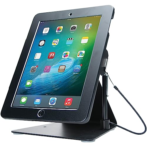 CTA Digital PAD-DASB Desktop Anti-Theft iPad Stand, Black von CTA Digital