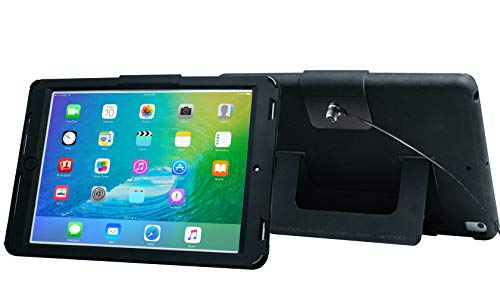 CTA Digital PAD-SCK9 Sicherheitshülle mit Ständer für iPad Pro 9.7, iPad Gen 5-6 und iPad Air (Gen. 1-2) von CTA Digital