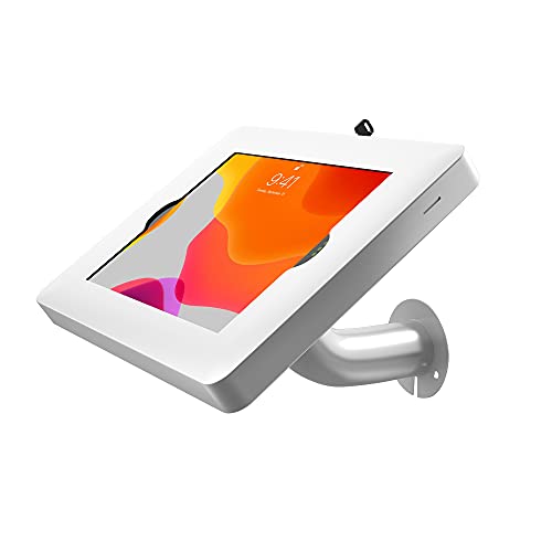 CTA Digital: Universal-Kiosk-Ständer für iPad der 8. Generation / 7, 27,9 cm (11 Zoll) iPad Pro, iPad Air 3 und mehr, Weiß von CTA Digital