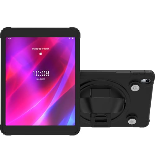 Magnetische Spritzwassergeschützte Hülle - CTA Magnetische Spritzwassergeschützte Hülle für Lenovo Tab P11 Plus mit Montageplatte - Schwarz (MSPCL11PK) von CTA Digital