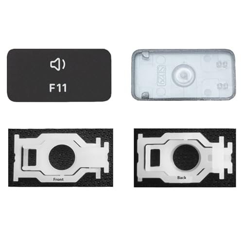 CTBDZ A2337 Individuelle Ersatz-Tastenkappe mit Scharnier für MacBook Air 13 Zoll 2020 F1 bis F12 Tastatur-Tastenkappen (F11) von CTBDZ