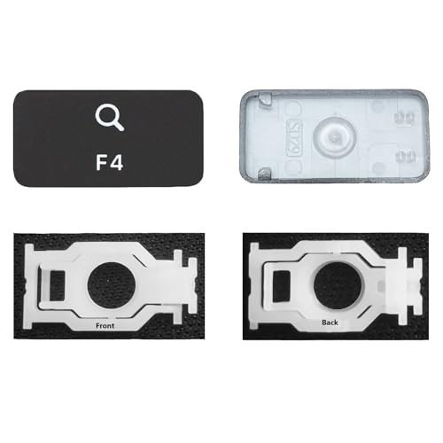 CTBDZ A2337 Individuelle Ersatz-Tastenkappe mit Scharnier für MacBook Air 13 Zoll 2020 F1 bis F12 Tastatur-Tastenkappen (F4) von CTBDZ
