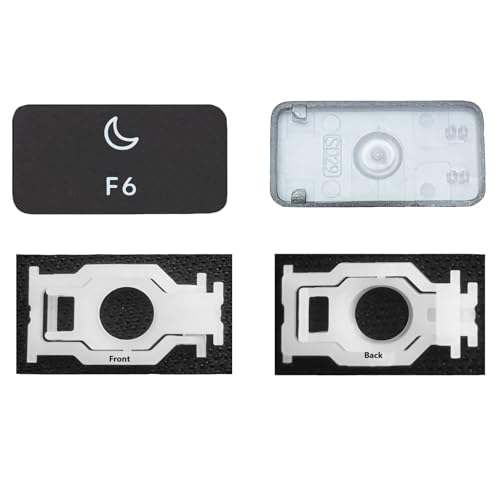 CTBDZ A2337 Individuelle Ersatz-Tastenkappe mit Scharnier für MacBook Air 13 Zoll 2020 F1 bis F12 Tastatur-Tastenkappen (F6) von CTBDZ