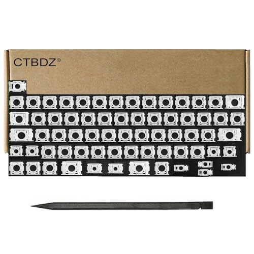 CTBDZ Ersatz-Tastenkappen für Tastatur, Tastatur, Scherenclips, Scharnier für MacBook Pro Retina 13 Zoll, 16 Zoll, A2141, A2289, A2251, 2019, A2338 2020, A2338 M2 2022 Jahr (Scharnier) von CTBDZ
