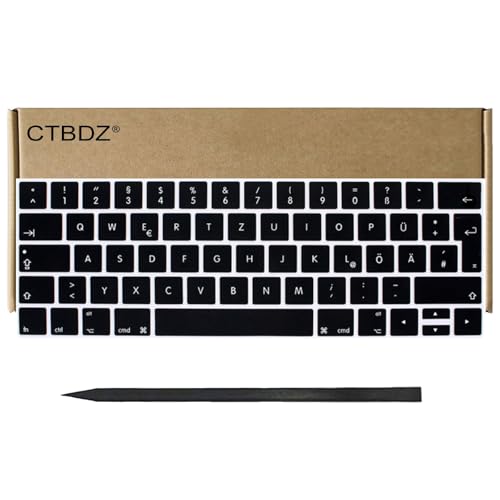 CTBDZ Ersatzschlüsselkappensatz für MacBook Pro 13" 15" A1706 A1707 2016 2017 Germany Layout QWERTZ Tastaturen CTBDZ Ersatzschlüsselkappensatz für MacBook Pro 13" 15" A1706 A1707 2016 2017 Germany Layout QWERTZ Tastaturen von CTBDZ