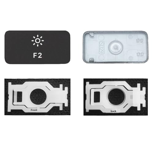 CTBDZ Individuelle Ersatz-Tastenkappe mit Scharnier für MacBook Air 13 Zoll Retina A2179 F1 bis F12 Tastatur-Tastenkappen (F2) von CTBDZ