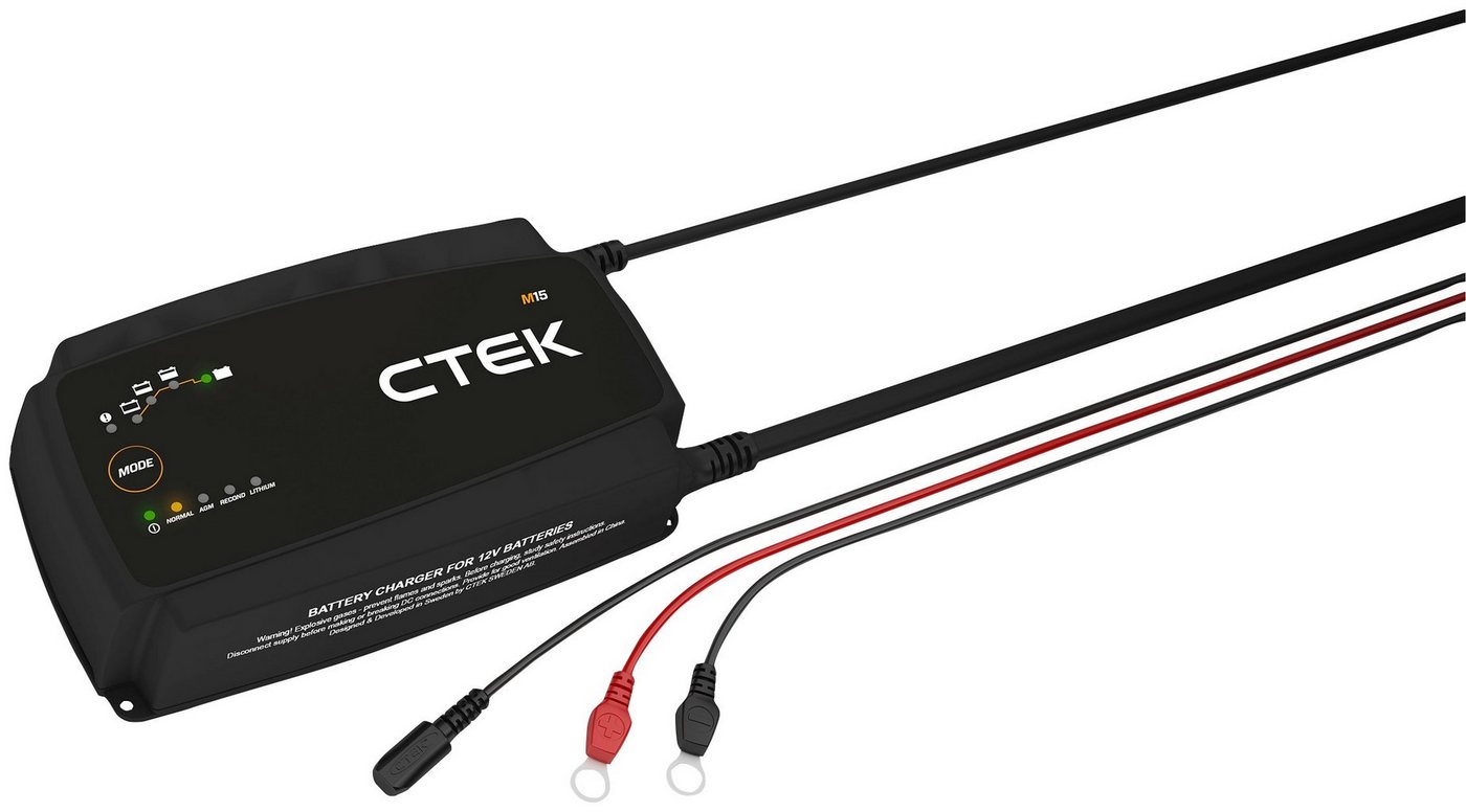 CTEK M15 Batterie-Ladegerät (Vollautomatisch und einfach zu bedienen) von CTEK