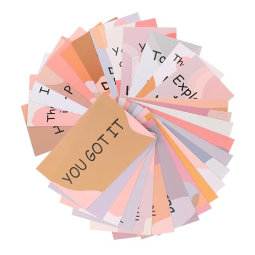 CTIRCHIU 2 Sets Ermutigungskarten Für Mitarbeiter Von Mitarbeitern Und Kindern Englisch Motivational Quote Cards Inspirierende Karten Für Büroschule Und Zuhause von CTIRCHIU