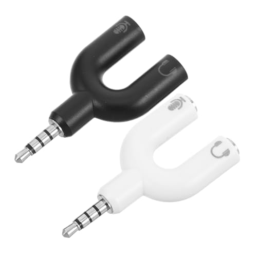 CTIRCHIU 2pcs Y-förmige 3,5-mm-kopfhörersplitter Dual Ohrhörer-Adapter Für Telefone Audio-konverter Stereo-Jack-Adapter Audio Jack Splitter von CTIRCHIU