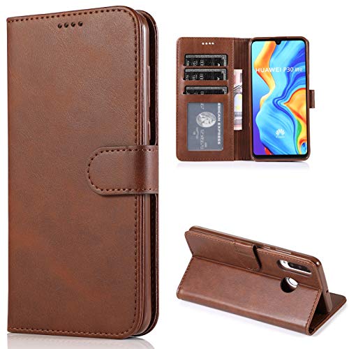 CTIUYA Schutzhülle für Huawei P30 Lite, Hülle Handyhülle Leder Klapphülle Handytasche Flip Brieftasche Schutzhülle Magnet Wallet Case Tasche Lederhülle für Huawei P30 Lite,Braun CTIUYA Schutzhülle für Huawei P30 Lite, Hülle Handyhülle Leder Klapphülle Handytasche Flip Brieftasche Schutzhülle Magnet Wallet Case Tasche Lederhülle für Huawei P30 Lite,Braun von CTIUYA