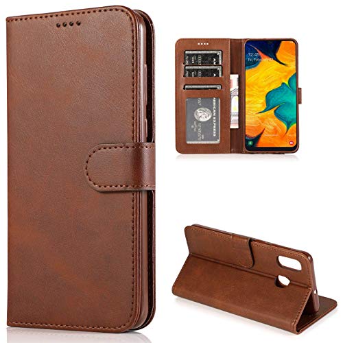CTIUYA Schutzhülle für Samsung Galaxy A20E, Hülle Handyhülle Leder Klapphülle Handytasche Flip Brieftasche Schutzhülle Magnet Wallet Case Tasche Lederhülle für Samsung Galaxy A20E,Braun CTIUYA Schutzhülle für Samsung Galaxy A20E, Hülle Handyhülle Leder Klapphülle Handytasche Flip Brieftasche Schutzhülle Magnet Wallet Case Tasche Lederhülle für Samsung Galaxy A20E,Braun von CTIUYA