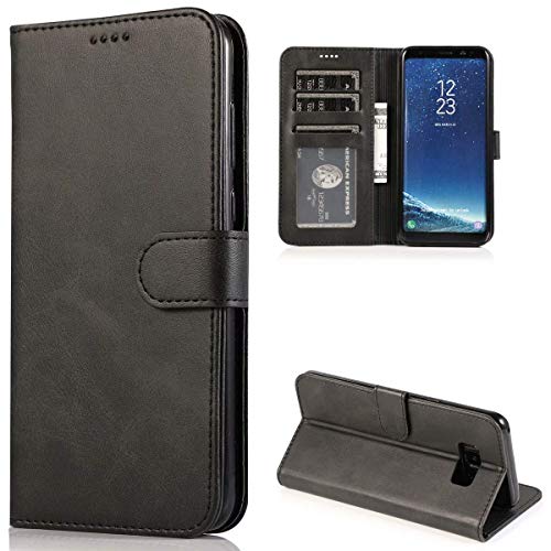 CTIUYA Schutzhülle für Samsung Galaxy S8 Plus, Hülle Handyhülle Leder Klapphülle Handytasche Flip Brieftasche Schutzhülle Magnet Wallet Case Tasche Lederhülle für Samsung Galaxy S8 Plus,Schwarz CTIUYA Schutzhülle für Samsung Galaxy S8 Plus, Hülle Handyhülle Leder Klapphülle Handytasche Flip Brieftasche Schutzhülle Magnet Wallet Case Tasche Lederhülle für Samsung Galaxy S8 Plus,Schwarz von CTIUYA