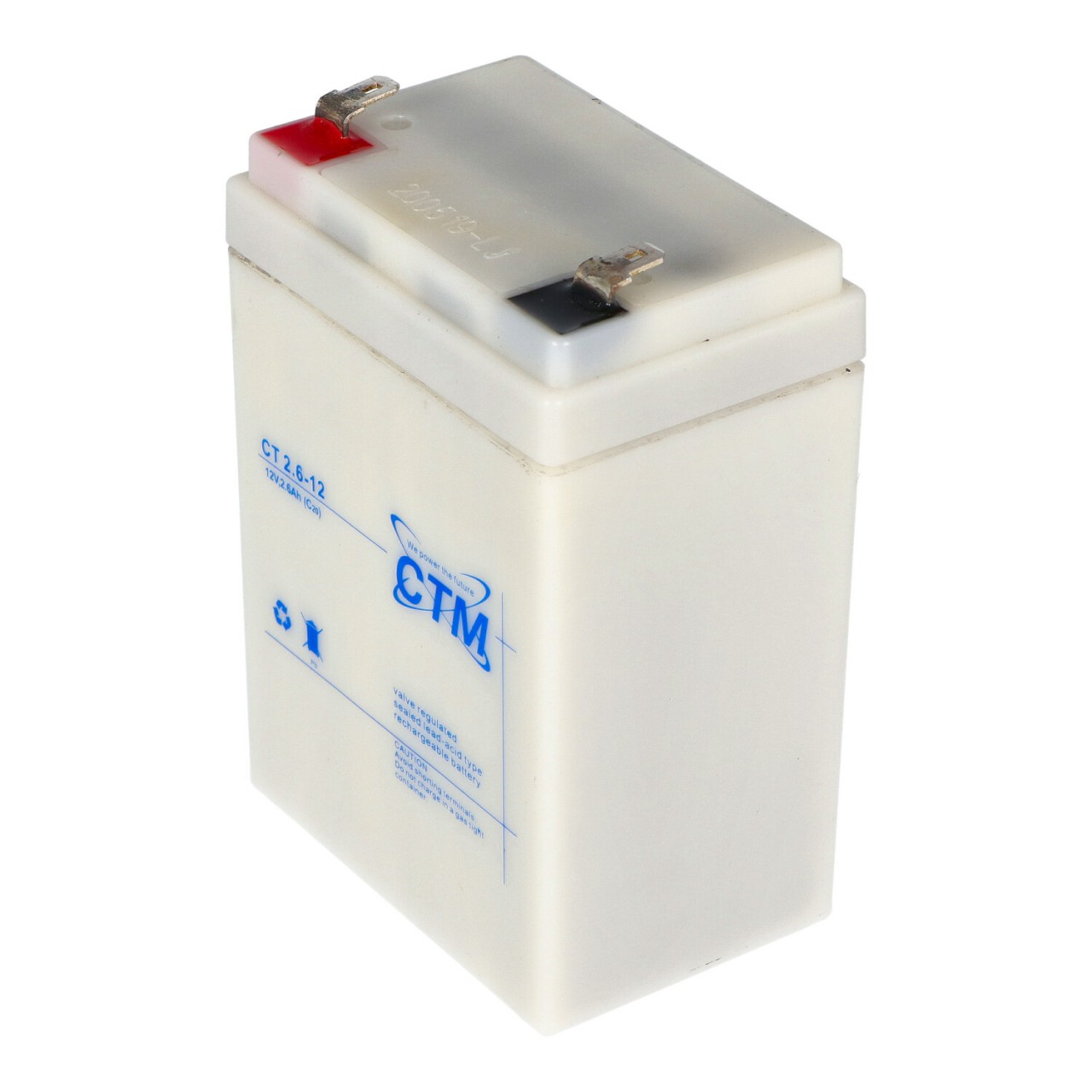 CTM 2.6-12 Akku PB Blei MP2,2-12D, MP2.2-12D, RLl1226, 6FM2.6 passend für viele Anwendungsbereiche CTM 2.6-12 Akku PB Blei MP2,2-12D, MP2.2-12D, RLl1226, 6FM2.6 passend für viele Anwendungsbereiche von CTM