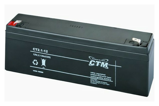 CTM CT2.1-12 AGM Bleiakku 12V / 2,1Ah 10413 CTM CT2.1-12 AGM Bleiakku 12V / 2,1Ah 10413 von CTM