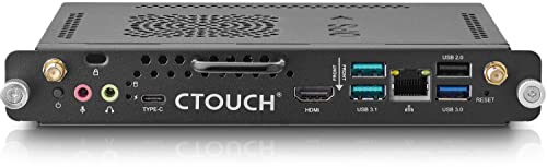 CTOUCH OPS 2,1 GHz i3-8145U Microsoft Windows 10 IoT Enterprise 800 g Schwarz CTOUCH OPS 2,1 GHz i3-8145U Microsoft Windows 10 IoT Enterprise 800 g Schwarz von CTOUCH
