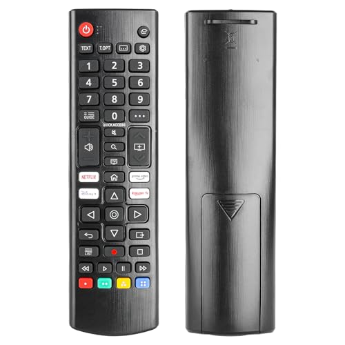 AKB76040301Fernbedienung Kompatibel Mit LG Full HD TV 32LQ63006LA 32LQ630B6LA LQ63006 LQ63 32LQ631C0ZA 27TQ625S 28LQ515S Ersatz Controller Mit Netflix PrimeVideo Tasten von CTRLBETTER