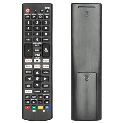 CTRLBETTER Fernbedienung kompatibel mit LG Smart TV Ultra HD LED LCD HDTV 3D 4K Ersatz Controller mit NETFLIX PrimeVideo MOVIES Tasten von CTRLBETTER