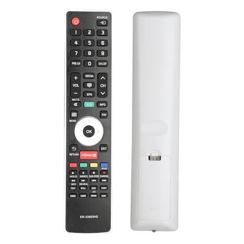 Fernbedienung ER-33903HS ER-33903 kompatibel mit Hisense TV LHD32K160 LHD50K220 LTDN50K366 LHD32K20DW LHD32K20SEU LHD29K300WSEU LHD32K366WSNEU Ersatz Controller Fernbedienung ER-33903HS ER-33903 kompatibel mit Hisense TV LHD32K160 LHD50K220 LTDN50K366 LHD32K20DW LHD32K20SEU LHD29K300WSEU LHD32K366WSNEU Ersatz Controller von CTRLBETTER