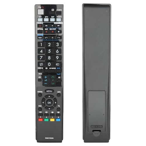 Fernbedienung GA841WJSA kompatibel mit Sharp Aquos LCD TV LC-40LE700E LC-40LE705S LC-46LE700S LC-46LU820E LC-46LU822E LC-32LU700S LC-40LU700S LC-46LX810E LC-46LX812E Ersatz Controller von CTRLBETTER