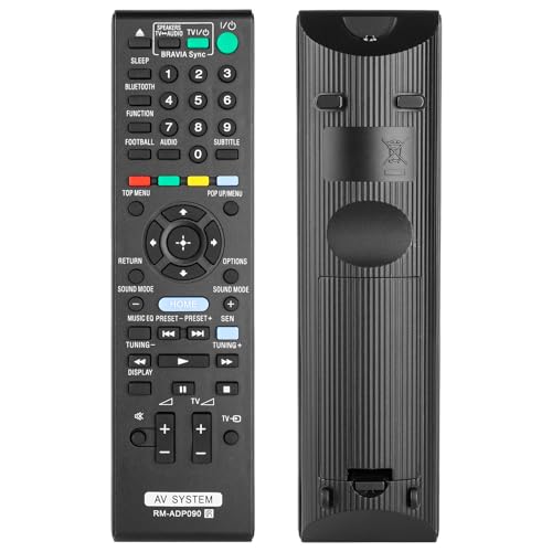 Fernbedienung RM-ADP090, kompatibel mit Sony BLU-Ray Disc DVD BDV-E2100 BDV-E3100 BDV-E4100 BDV-E6100 BDV-EF1100 BDVE2100 BDVE3100 BDVE4100 BDVE6100 BDVEF111 00 Ersatz-Treiber Fernbedienung RM-ADP090, kompatibel mit Sony BLU-Ray Disc DVD BDV-E2100 BDV-E3100 BDV-E4100 BDV-E6100 BDV-EF1100 BDVE2100 BDVE3100 BDVE4100 BDVE6100 BDVEF111 00 Ersatz-Treiber von CTRLBETTER