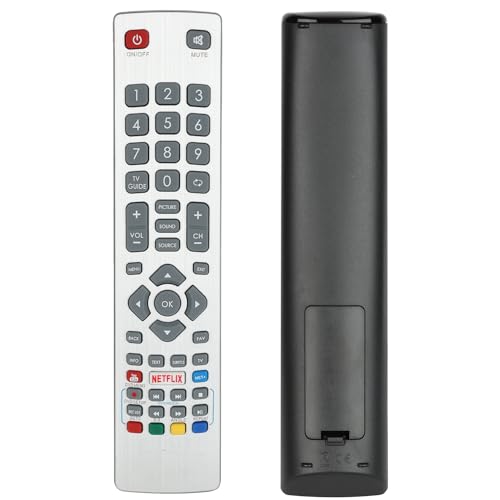 Fernbedienung SHWRMC0120 SHW/RMC/0120 kompatibel mit Sharp Aquos HD Smart TV LC-40UI7252E LC-43UI7252E LC-49UI7252E LC-50UI7222E LC-50UI7252E Ersatz Controller mit YouTube NETFLIX NET+ Tasten von CTRLBETTER