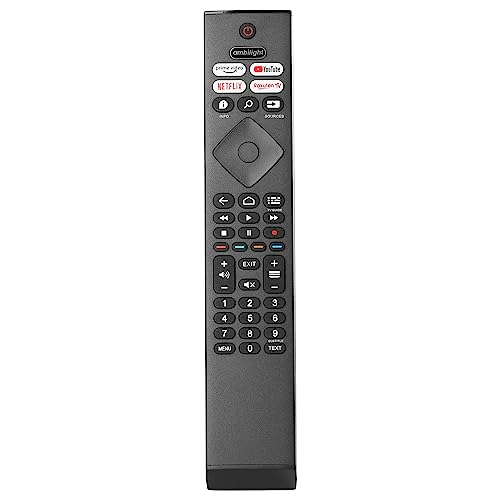 HR45B-GJ01 398GR10BEPHN0041HR BRC0984501 Fernbedienung kompatibel mit Philips 4K Ultra HD LED TV 43PUS7906 55PUS7906 70PUS7906 65PUS7956 Ersatz Controller mit Netflix PrimeVideo YouTube Tasten HR45B-GJ01 398GR10BEPHN0041HR BRC0984501 Fernbedienung kompatibel mit Philips 4K Ultra HD LED TV 43PUS7906 55PUS7906 70PUS7906 65PUS7956 Ersatz Controller mit Netflix PrimeVideo YouTube Tasten von CTRLBETTER