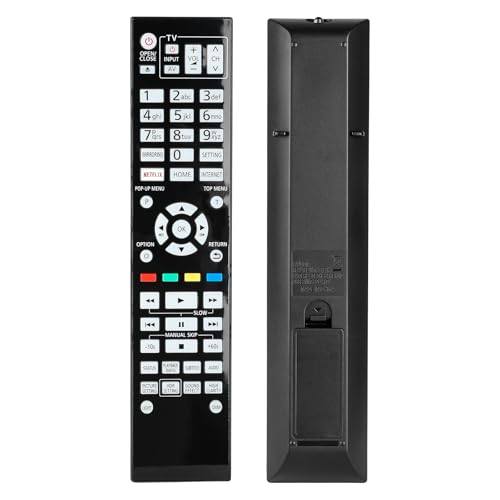 N2QAYA000172 Fernbedienung Kompatibel mit Panasonic Blu-ray-Player DP-UB9000 DPUB9000EBK DP-UB9000EBK DP-UB9000EGK DPUB9000GNK DP-UB9004EGK DPUB9000 DP-UB9004 Ersatz-Controller N2QAYA000172 Fernbedienung Kompatibel mit Panasonic Blu-ray-Player DP-UB9000 DPUB9000EBK DP-UB9000EBK DP-UB9000EGK DPUB9000GNK DP-UB9004EGK DPUB9000 DP-UB9004 Ersatz-Controller von CTRLBETTER