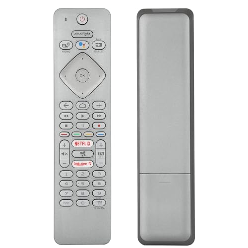 RC4154403/01 Sprachfernbedienung kompatibel mit Philips 4K UHD LED Android TV 443PUS7304 43PUS7354 50PUS7304 50PUS7354 55PUS7304 70PUS7304 75PUS7354 55PUS7354 Ersatz-Controller mit Netflix-Tasten RC4154403/01 Sprachfernbedienung kompatibel mit Philips 4K UHD LED Android TV 443PUS7304 43PUS7354 50PUS7304 50PUS7354 55PUS7304 70PUS7304 75PUS7354 55PUS7354 Ersatz-Controller mit Netflix-Tasten von CTRLBETTER