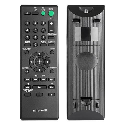 RMT-D197P Fernbedienung Kompatibel mit Sony DVD PlayerDVP-SR370 DVP-SR760H DVP-SR160 DVP-SR750H DVP-SR120 DVP-SR170 Ersatz Controller RMT-D197P Fernbedienung Kompatibel mit Sony DVD PlayerDVP-SR370 DVP-SR760H DVP-SR160 DVP-SR750H DVP-SR120 DVP-SR170 Ersatz Controller von CTRLBETTER