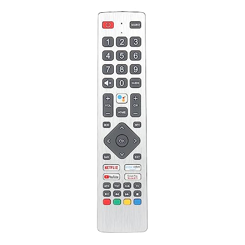 SHWRMC0133 IR Fernbedienung Kompatibel Mit Sharp TV 40BL2EA 40BL3EA 50BL2EA 24BI2EA 32BI2EA 32BI5EA Ersatz Controller Mit Prime Video Google Play Netflix YouTube Tasten [Keine Sprachfunktion] von CTRLBETTER