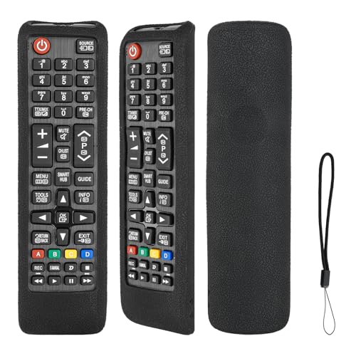 Schutzhülle für Fernbedienung aus Silikon, kompatibel mit Samsung BN59-01175N BN59-01268D AA59-00786A BN59-01175Q BN59-01175P BN59-01189A TV Fernbedienung Stoßfeste Schutzhülle mit einem Schlüsselband Schutzhülle für Fernbedienung aus Silikon, kompatibel mit Samsung BN59-01175N BN59-01268D AA59-00786A BN59-01175Q BN59-01175P BN59-01189A TV Fernbedienung Stoßfeste Schutzhülle mit einem Schlüsselband von CTRLBETTER