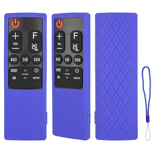 Silikon-Schutzhülle für Fernbedienung, kompatibel mit LG AKB75595331, AKB75595321, AKB75595401, AKB75595361, Soundbar-Fernbedienung, stoßfeste Schutzhülle mit Umhängeband, Blau Silikon-Schutzhülle für Fernbedienung, kompatibel mit LG AKB75595331, AKB75595321, AKB75595401, AKB75595361, Soundbar-Fernbedienung, stoßfeste Schutzhülle mit Umhängeband, Blau von CTRLBETTER