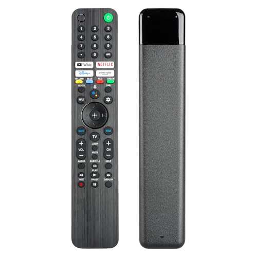 Sprachfernbedienung RMF-TX520U MG3-TX520U kompatibel mit Sony TV KD-43X80J KD-43X85J KD-50X80J KD-50X85J KD-55X79J KD-55X80CJ KD-55X80J Ersatz Controller mit YouTube NETFLIX PrimeVideo tasten von CTRLBETTER