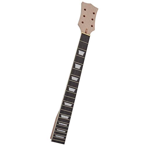 CTRLZS 22 Bünde Lp Gitarrenhals Mahagoni Palisander Griffbrett Sektor und Bindung Inlay für Lp E-Gitarre Hals Ersatz von CTRLZS