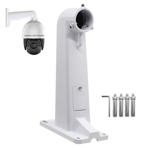 CTXSumTec Universelle Sicherheits-PTZ-Kamera-Wandhalterung, Aluminiumlegierung, für Innen- und Außenbereich, Kuppelkugel-Kamera-Halterung für CCTV Hikvision PTZ Kamera ctx012sad455 CTXSumTec Universelle Sicherheits-PTZ-Kamera-Wandhalterung, Aluminiumlegierung, für Innen- und Außenbereich, Kuppelkugel-Kamera-Halterung für CCTV Hikvision PTZ Kamera ctx012sad455 von CTXSumTec