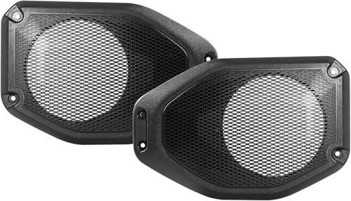 CTcar Lautsprecher-Adapter für Jeep Wrangler JL & Gladiator JT (2018-2024) – 6,5" Fronttüren-Set mit Hochtonadapter | (2er-Set) von CTcar