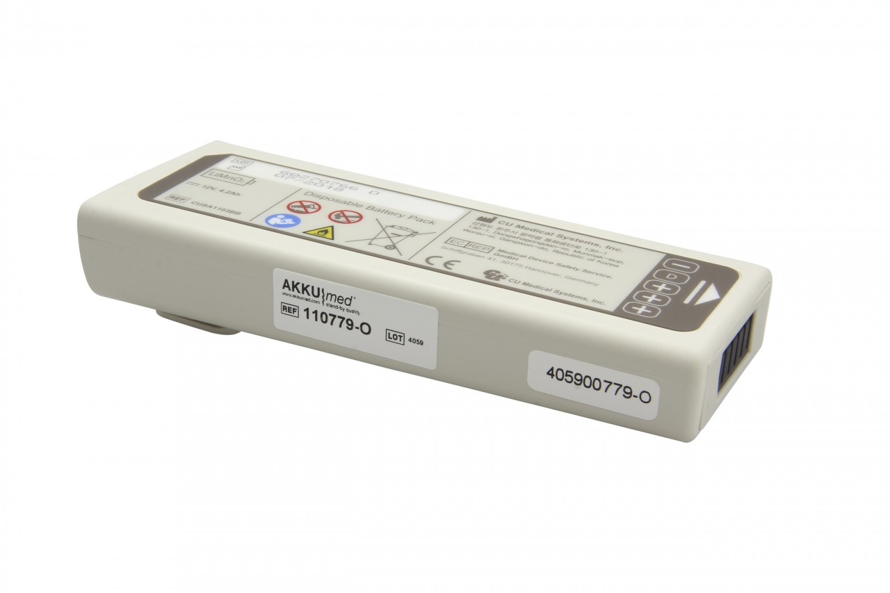 Original Lithiumbatterie CU Medical AED, Defibrillator I-PAD Original Lithiumbatterie CU Medical AED, Defibrillator I-PAD von CU Medical