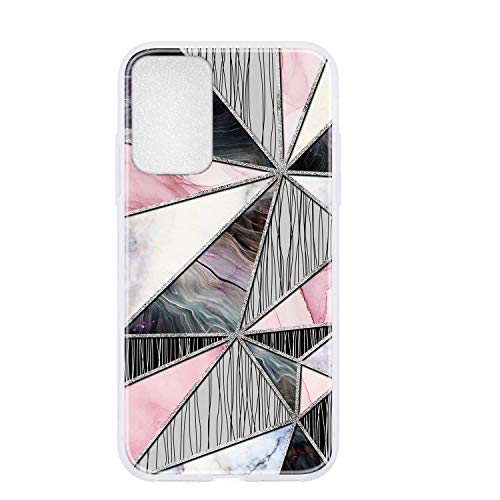Kompatibel mit Samsung Galaxy S21 FE 5G Hülle Silikon Marmor Lustig Diamant Muster Gummi Hüllen Handyhülle Cover Ultra Dünn Bumper Slim Handytasche Stoßfest Mädchen Damen Grau + Pink Kompatibel mit Samsung Galaxy S21 FE 5G Hülle Silikon Marmor Lustig Diamant Muster Gummi Hüllen Handyhülle Cover Ultra Dünn Bumper Slim Handytasche Stoßfest Mädchen Damen Grau + Pink von CUAgain-EU